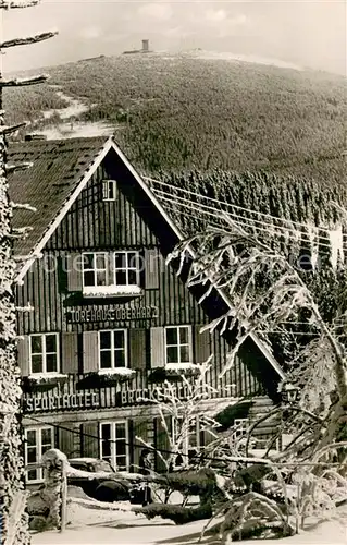 AK / Ansichtskarte Torfhaus_Harz Sporthotel Brockenblick Torfhaus Harz