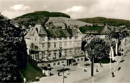 AK / Ansichtskarte Goslar Hotel Schwarzer Adler Goslar