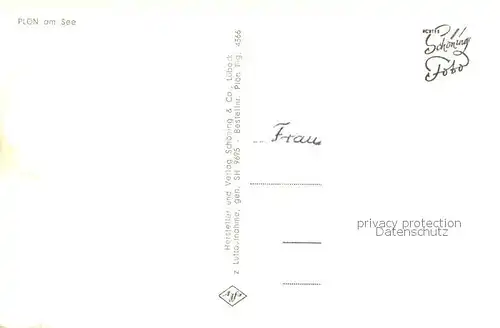 AK / Ansichtskarte Ploen_See Fliegeraufnahme Ploen_See