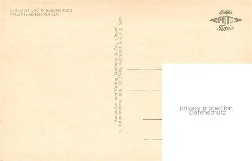 AK / Ansichtskarte Malente Gremsmuehlen Fliegeraufnahme Malente Gremsmuehlen