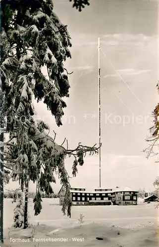 AK / Ansichtskarte Torfhaus_Harz Fernsehsender West Torfhaus Harz