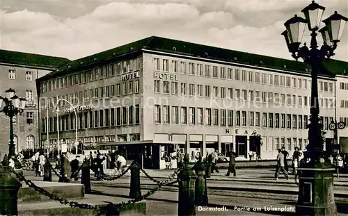 AK / Ansichtskarte Darmstadt Partie am Luisenplatz Darmstadt