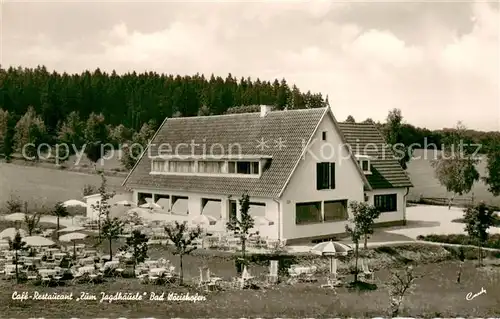 AK / Ansichtskarte Bad_Woerishofen Cafe Restaurant Zum Jagdhaeusle Bad_Woerishofen