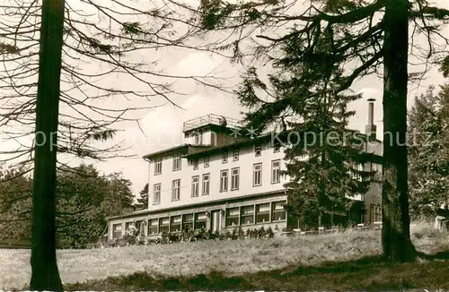 AK / Ansichtskarte Harz_Region Berghotel Stoeberhai Harz Region