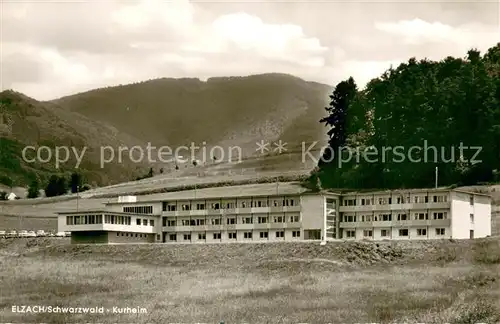 AK / Ansichtskarte Elzach Kurheim Schwarzwald Elzach