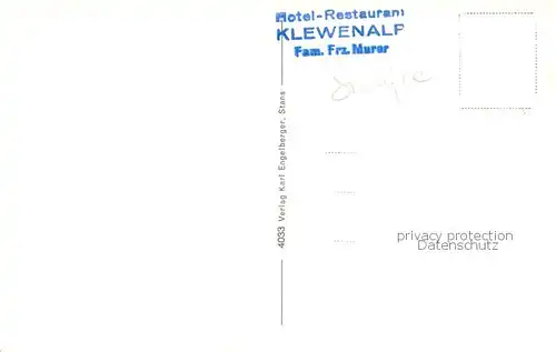AK / Ansichtskarte Klewenalp Hotel Restaurant Klewenalp Fliegeraufnahme Klewenalp