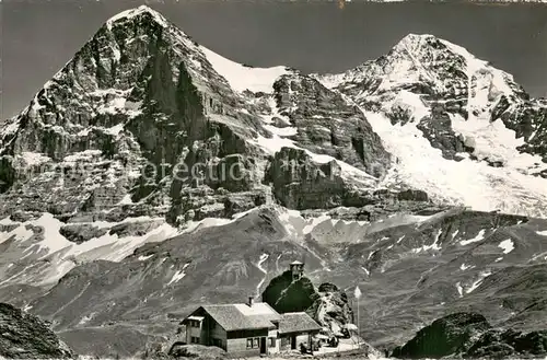 AK / Ansichtskarte Interlaken_BE Kleine Scheidegg Eiger Moench Interlaken_BE