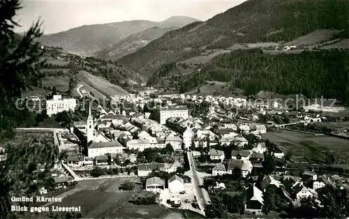 AK / Ansichtskarte Gmuend_Kaernten Liesertal Panorama Gmuend Kaernten