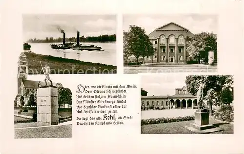 AK / Ansichtskarte Kehl_Rhein Teilansichten Kehl_Rhein