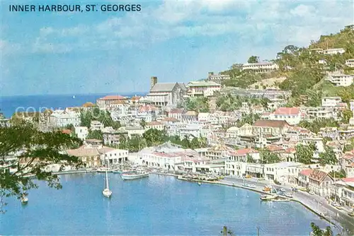AK / Ansichtskarte St_Georges_Bermuda_Island Inner Harbour as seen from the Villa 