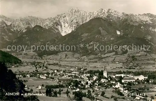 AK / Ansichtskarte Admont_Steiermark Fliegeraufnahme mit den Haller Mauern Admont_Steiermark