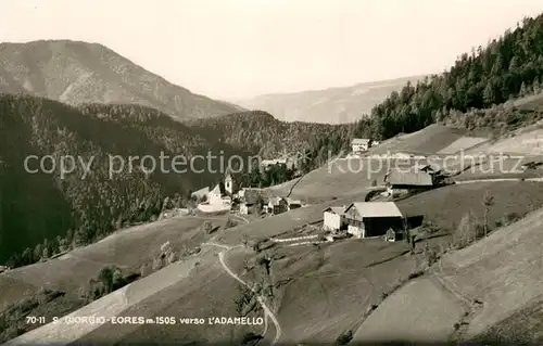 AK / Ansichtskarte San_Giorgio__IT verso l Adamello 