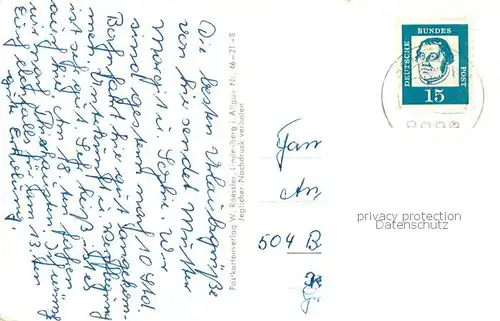 AK / Ansichtskarte Lindenberg_Allgaeu Bergheim Scheffau Lindenberg Allgaeu