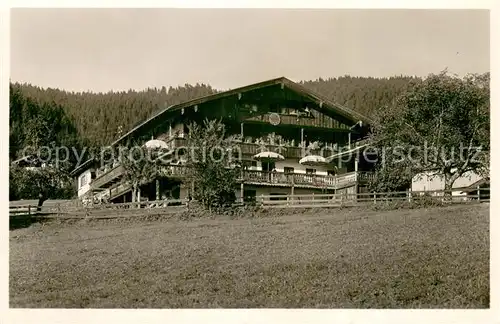 AK / Ansichtskarte Tegernsee Berggaststaette Cafe Lieberhof Tegernsee