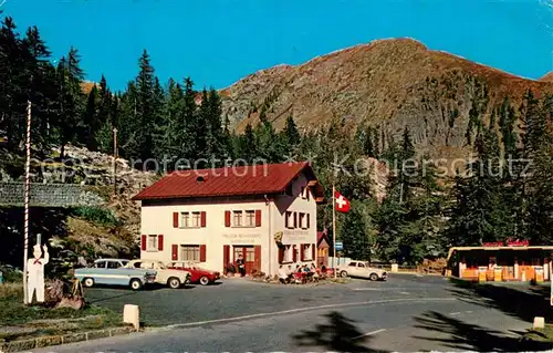 AK / Ansichtskarte Oberwald_SG Pension Rhonequelle Furkastrasse Oberwald SG