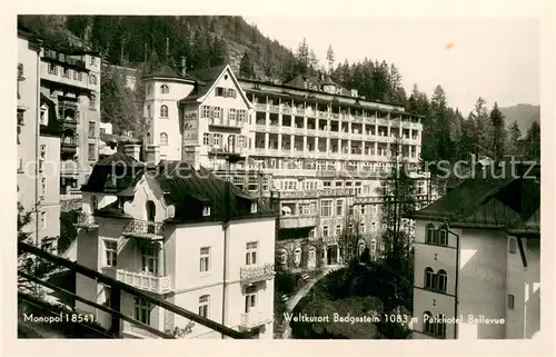 AK / Ansichtskarte Badgastein Parkhotel Bellevue Badgastein