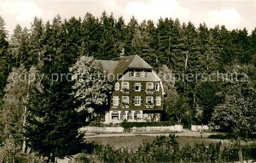 AK / Ansichtskarte Koenigsfeld_Schwarzwald Sanatorium Westend Dr Schall Koenigsfeld Schwarzwald