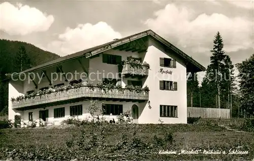 AK / Ansichtskarte Neuhaus_Schliersee Kurheim Mirabell Neuhaus Schliersee