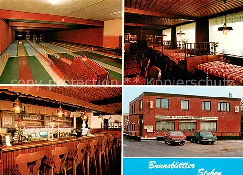 AK / Ansichtskarte Brunsbuettel Brunsbuetteler Stuben Kegelbahnen Bar Gaststube Brunsbuettel