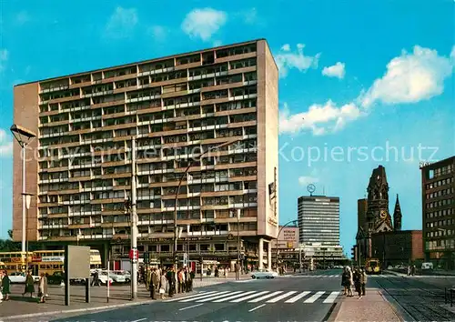 AK / Ansichtskarte Berlin Hardenbergstrasse mit DOB Hochhaus Berlin