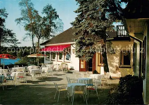 AK / Ansichtskarte Luetjensee Seehof Restaurant Terrasse Luetjensee