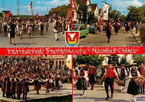 AK / Ansichtskarte Neustadt_Holstein Internationale Trachtenwoche Neustadt_Holstein