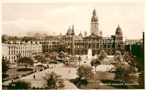 AK / Ansichtskarte Glasgow George Square Glasgow