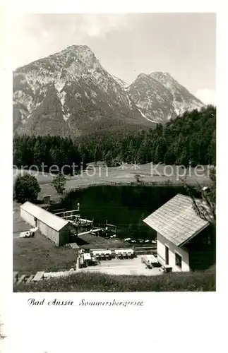 AK / Ansichtskarte Bad_Aussee_Steiermark Sommerbergsee Bad_Aussee_Steiermark