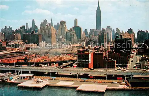 AK / Ansichtskarte Manhattan_Isle_of_New_York Port Authority West 30th Street Heliport 