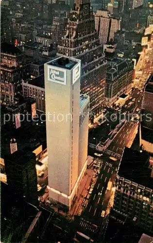 AK / Ansichtskarte New_York_City Allied ChemicalTower Times Square New_York_City