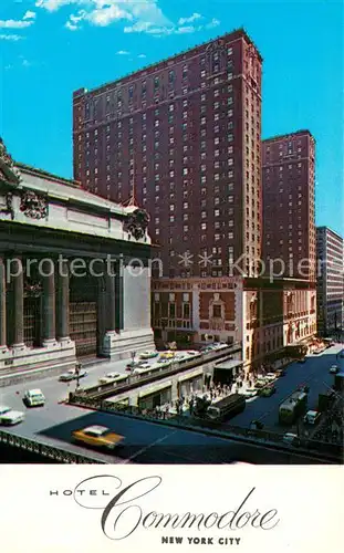 AK / Ansichtskarte New_York_City Hotel Commodore New_York_City