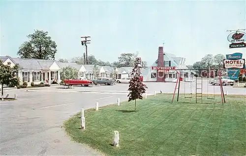 AK / Ansichtskarte Frederick_Maryland Massers Motel and Restaurant 