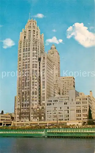 AK / Ansichtskarte Chicago_Illinois Tribune Tower 