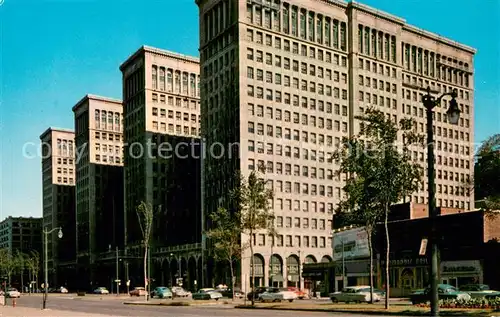 AK / Ansichtskarte Detroit_Michigan General Motors Building 