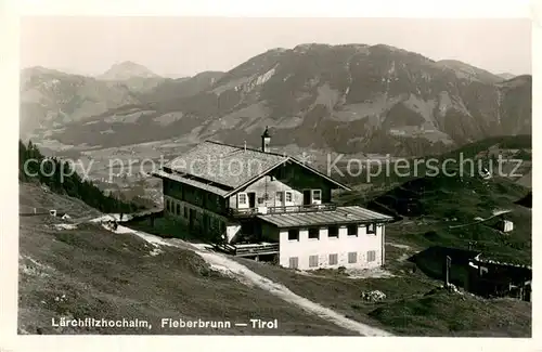 AK / Ansichtskarte Fieberbrunn_Tirol Laerchenfilzhochalm Fieberbrunn Tirol