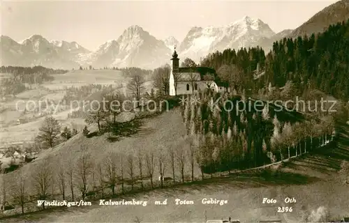 AK / Ansichtskarte Windischgarsten Kalvarienberg Kirche Totes Gebirge Windischgarsten