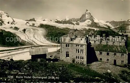 AK / Ansichtskarte Gornergrat_Zermatt_VS Kulm Hotel Matterhorn 