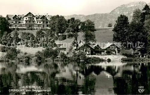 AK / Ansichtskarte Grundlsee_Steiermark Haus Seeblick Panorama Grundlsee_Steiermark