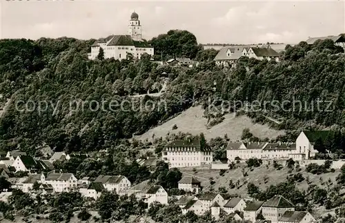 AK / Ansichtskarte Stuehlingen mit Schloss Hohenlupfen Krankenhaus Kurhaus und Kapuzinerkloster Stuehlingen