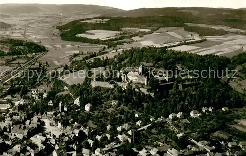 AK / Ansichtskarte Kronach_Oberfranken Fliegeraufnahme Kronach Oberfranken