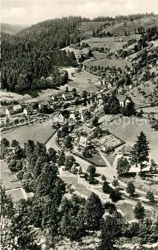 AK / Ansichtskarte Schoenmuenzach Fliegeraufnahme Schoenmuenzach