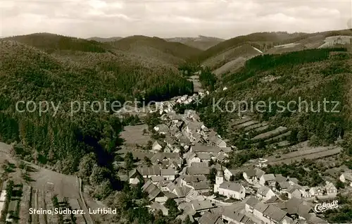 AK / Ansichtskarte Steina_Suedharz Fliegeraufnahme Steina Suedharz