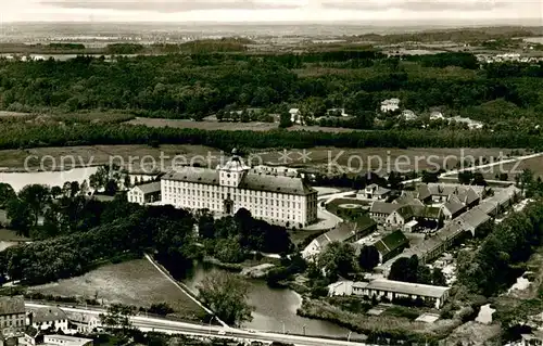 AK / Ansichtskarte Schleswig_Schlei Fliegeraufnahme Schleswig_Schlei