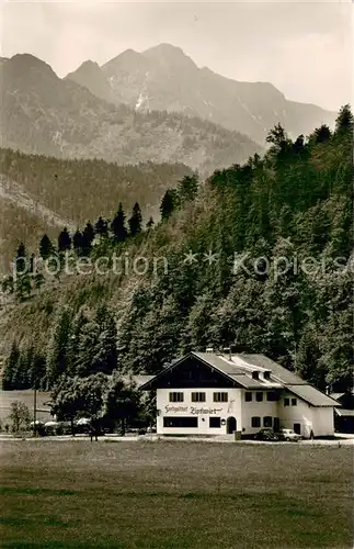 AK / Ansichtskarte Bayrischzell Forstgasthaus Zipflwirt Aussenansicht Bayrischzell