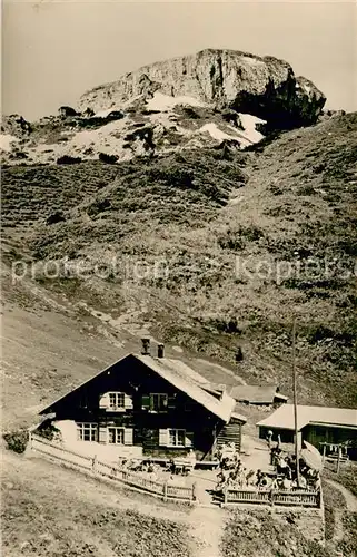 AK / Ansichtskarte Riezlern_Kleinwalsertal_Vorarlberg Berghaus Aussenansicht Riezlern_Kleinwalsertal
