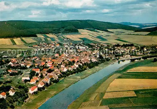 AK / Ansichtskarte Bodenfelde Fliegeraufnahme Bodenfelde