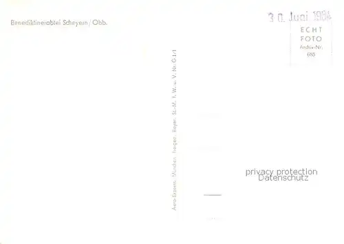 AK / Ansichtskarte Scheyern Benediktinerabtei Scheyern Scheyern