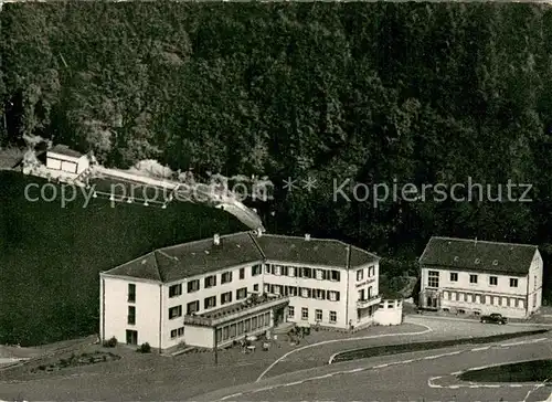 AK / Ansichtskarte Nonnweiler Fliegeraufnahme Sanatorium Waldhotel Nonnweiler