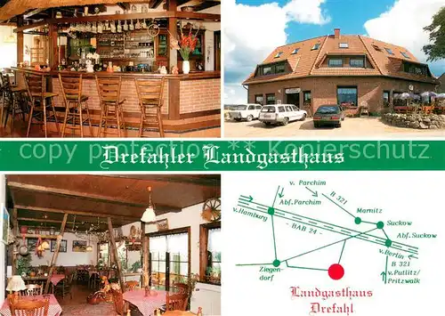AK / Ansichtskarte Drefahl Drefahler Landgasthof Restaurant Drefahl