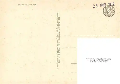 AK / Ansichtskarte Uetersen Fliegeraufnahme Uetersen